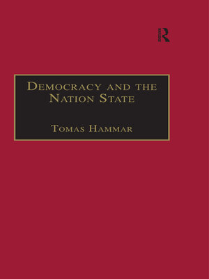 cover image of Democracy and the Nation State